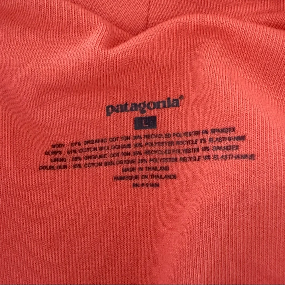 🍑 Patagonia Vitaliti Strap Dress Size L Salmon Peach Organic Cotton 🍑 - Picture 9 of 12